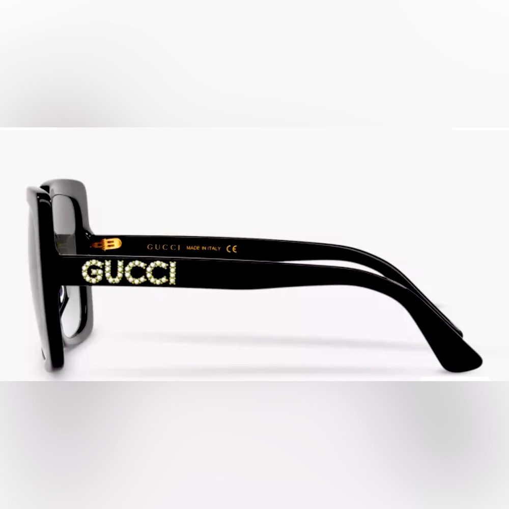 Euc Gucci Oversized Rectangular Sunglasses - image 6